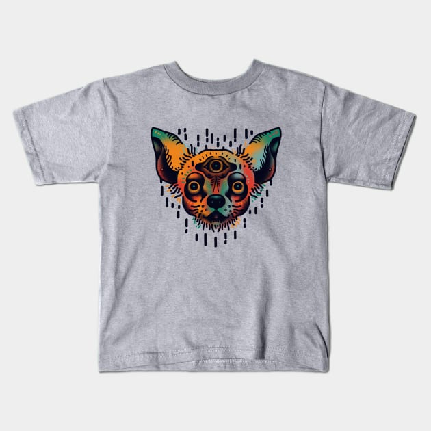 Chihuahua Kids T-Shirt by barmalisiRTB